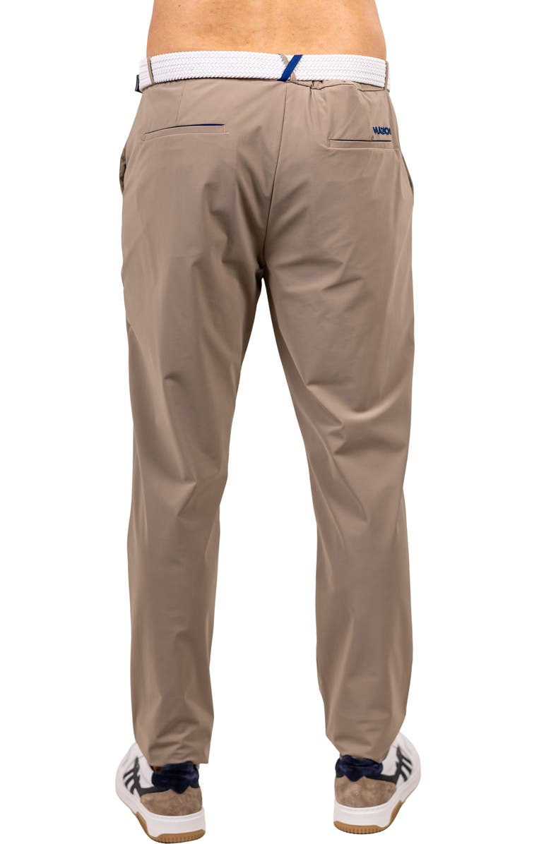 Maceoo Workout Stretch Straight Leg Pants, Alternate, color, Green/Beige