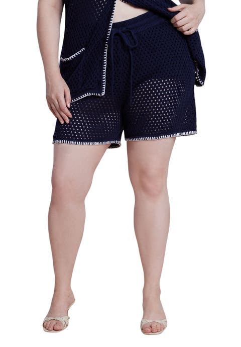 Crochet Knitted Short (plus)