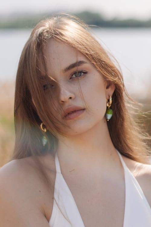 Classicharms Esmée Glaze Heart Dangle Earrings In Gold