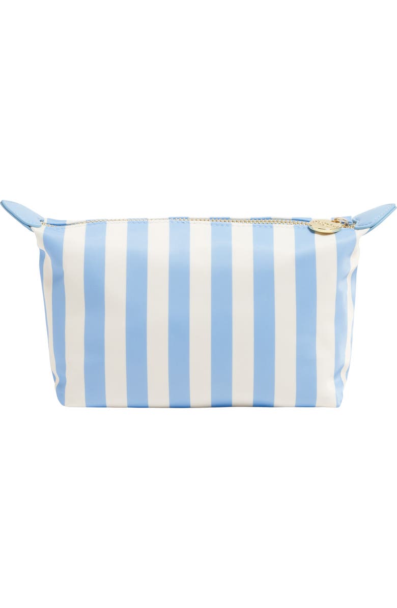 Stoney Clover Lane Small Stripe Nylon Pouchette, Alternate, color, Periwinkle Stripes