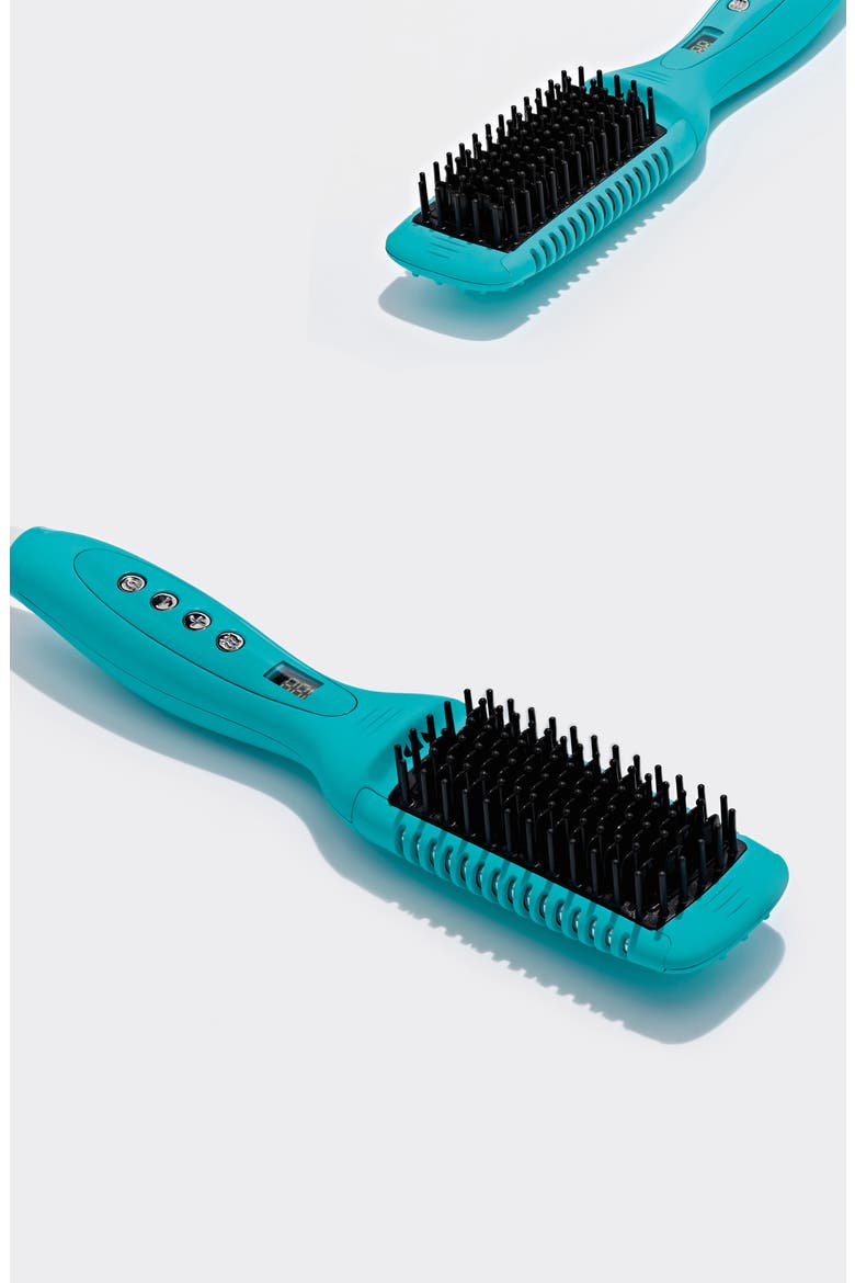 Smooth Style Ceramic Heated Brush, Alternate, color, NO COLOR