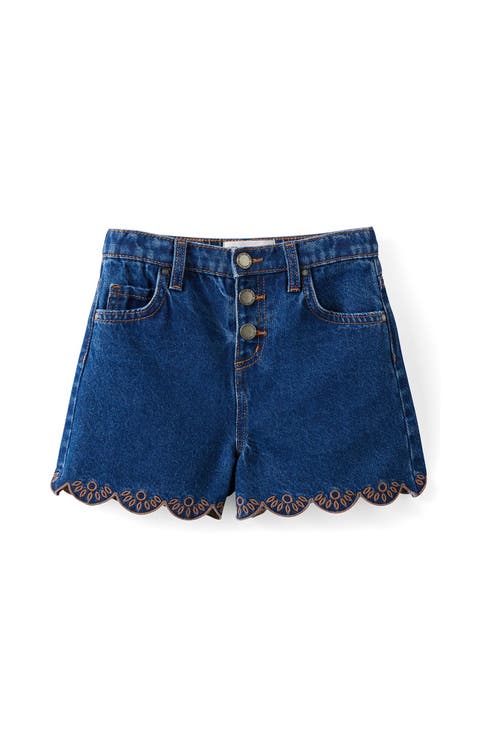 Kid's Snap Front Denim Short