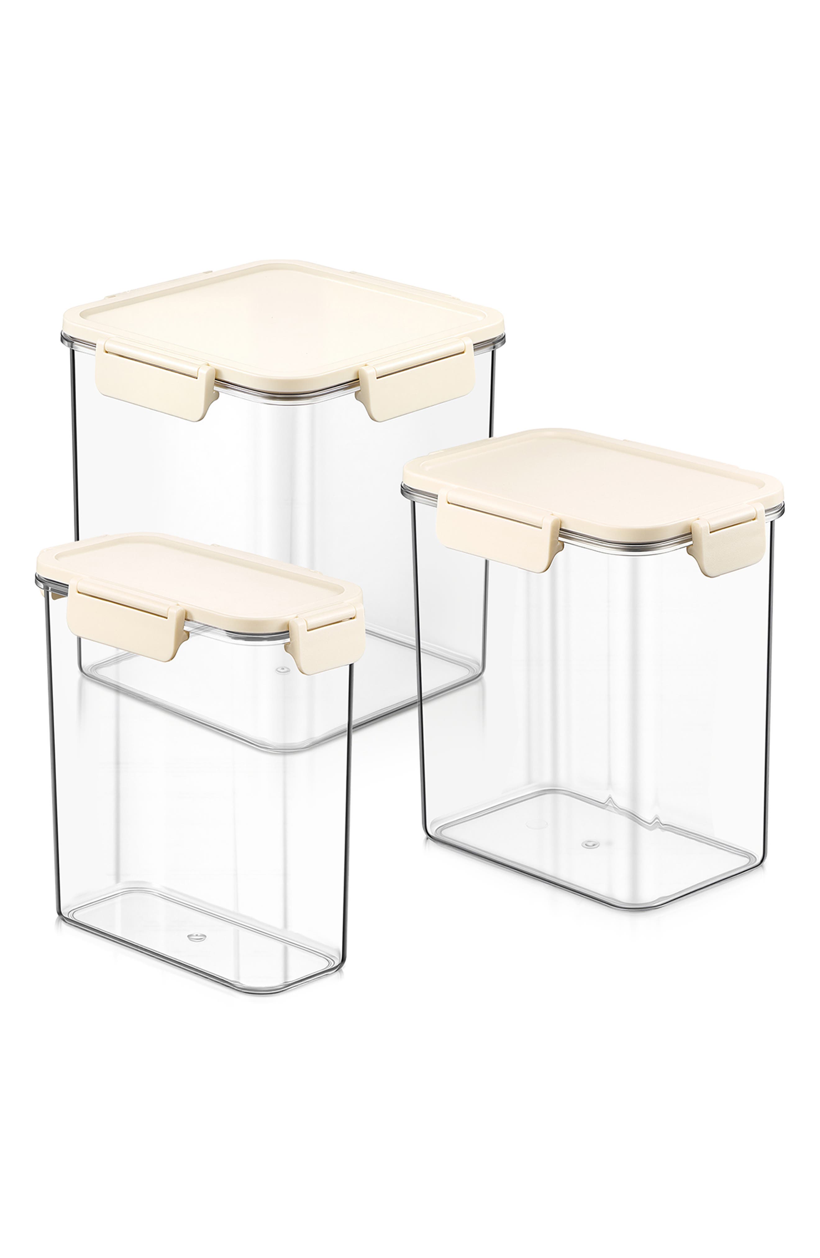3-Piece Airtight Food Storage Container Set