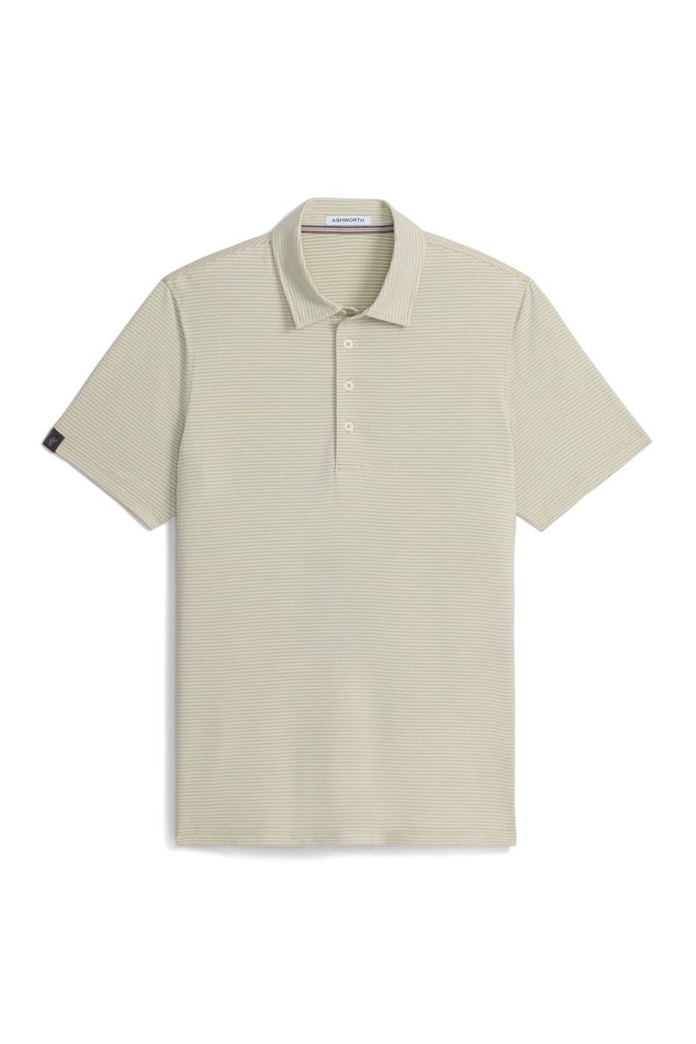 Sand Stripe Polo, Main, color, Moss