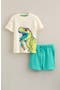  Ivory Snacking Rex- Teal