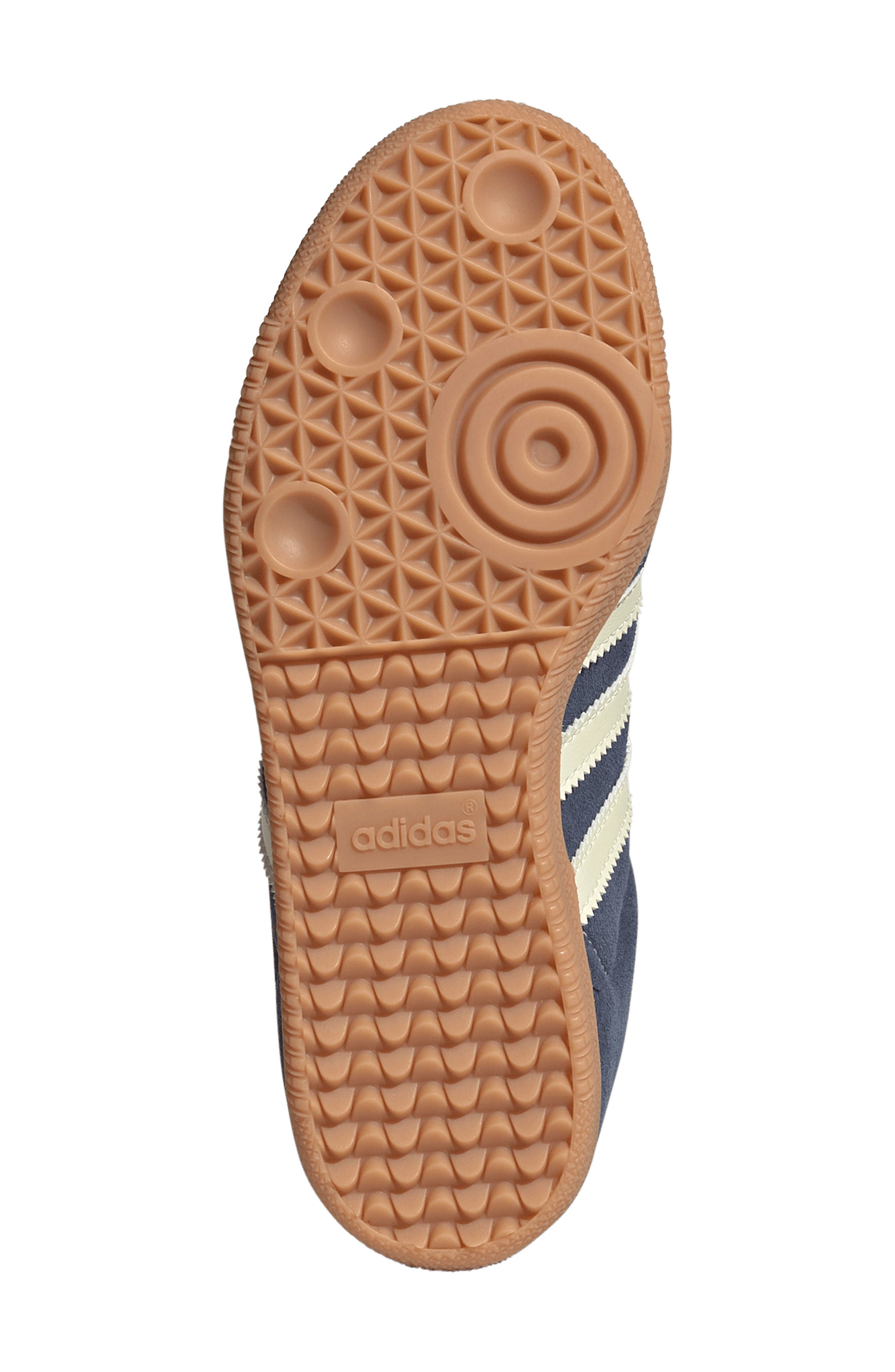 Kids' Samba Sneaker, Alternate, color, INDIGO/ VANILLA/ GUM