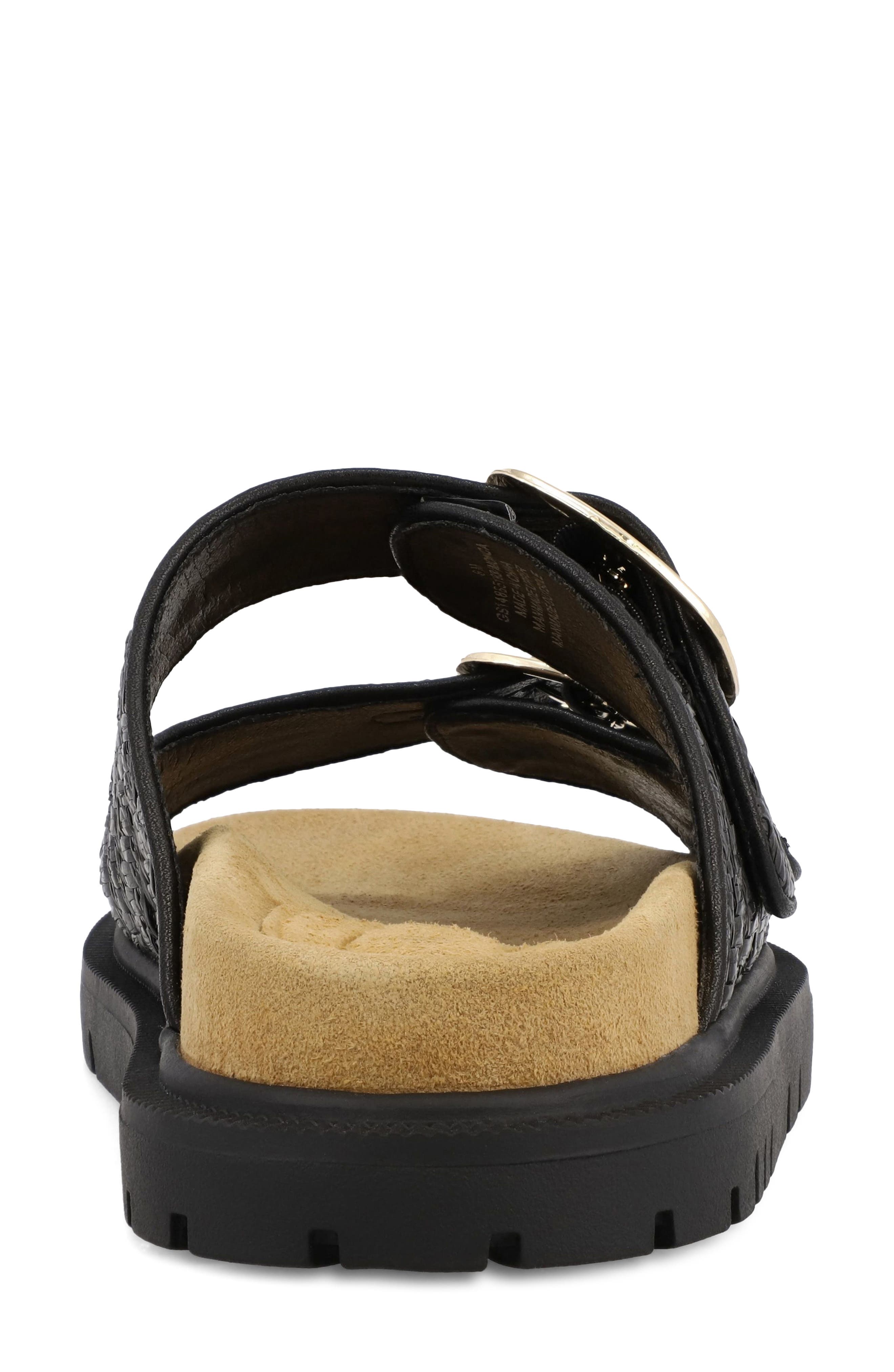 MIA Monica Platform Slide Sandal, Alternate, color, Black