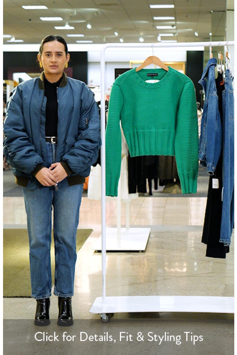 Cutout Crop Sweater video