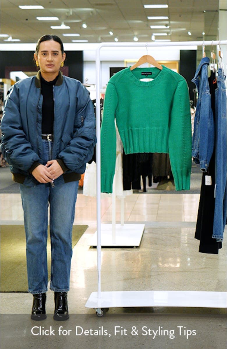 Cutout Crop Sweater, sales video thumbnail