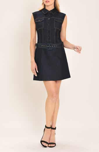 Sleeveless Denim Minidress