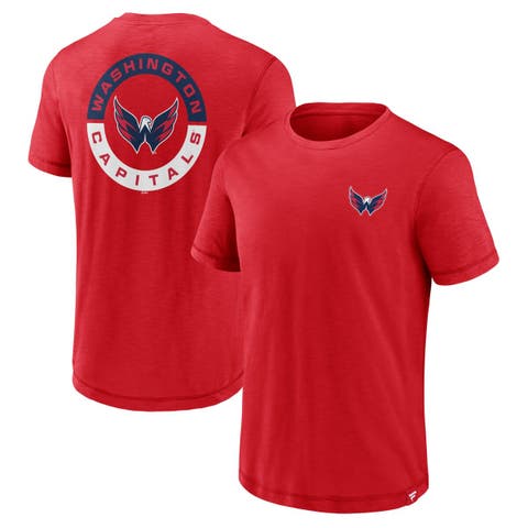 Men's Fanatics Branded Red Washington Capitals High Stick T-Shirt