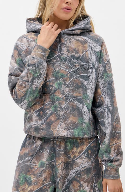 Oversize Camouflage Hoodie