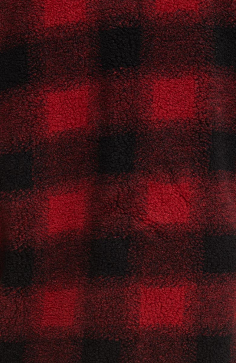 Pendleton Windom Fleece Jacket, Alternate, color, Red/ Black Buffalo