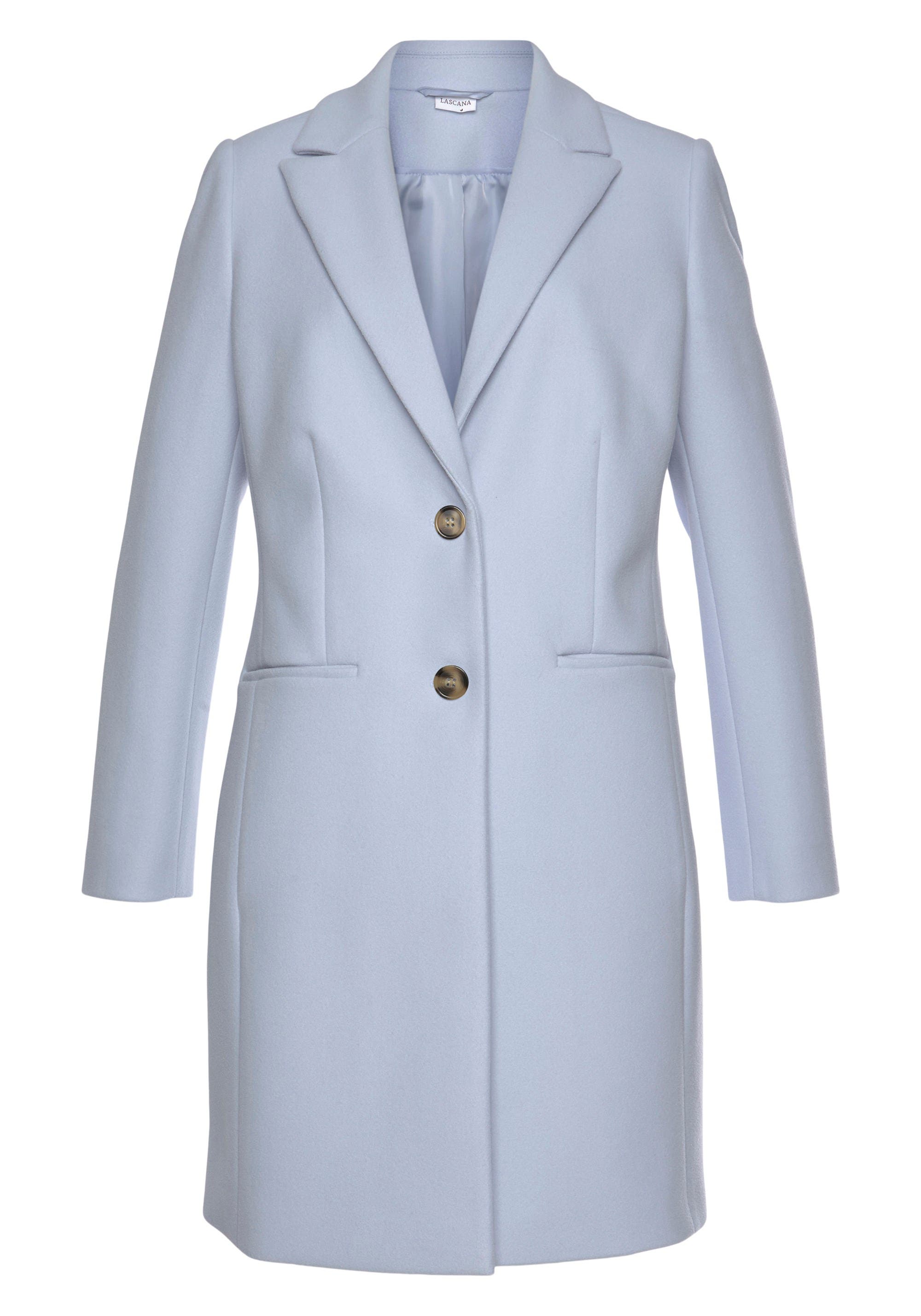 LASCANA Long Button Up Coat (Women) | Nordstrom