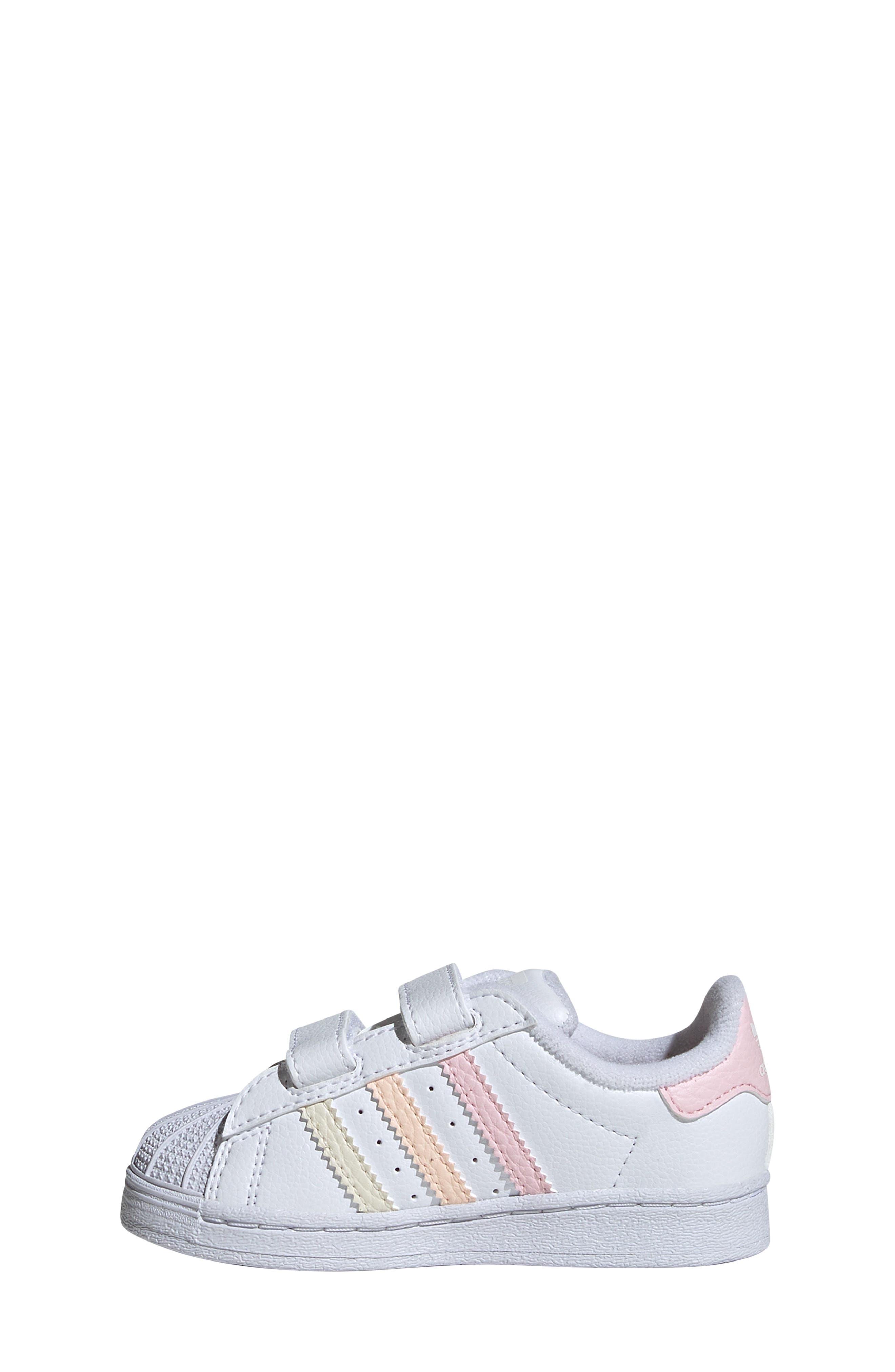 adidas Kids' Superstar Sneaker, Alternate, color, Footwear White