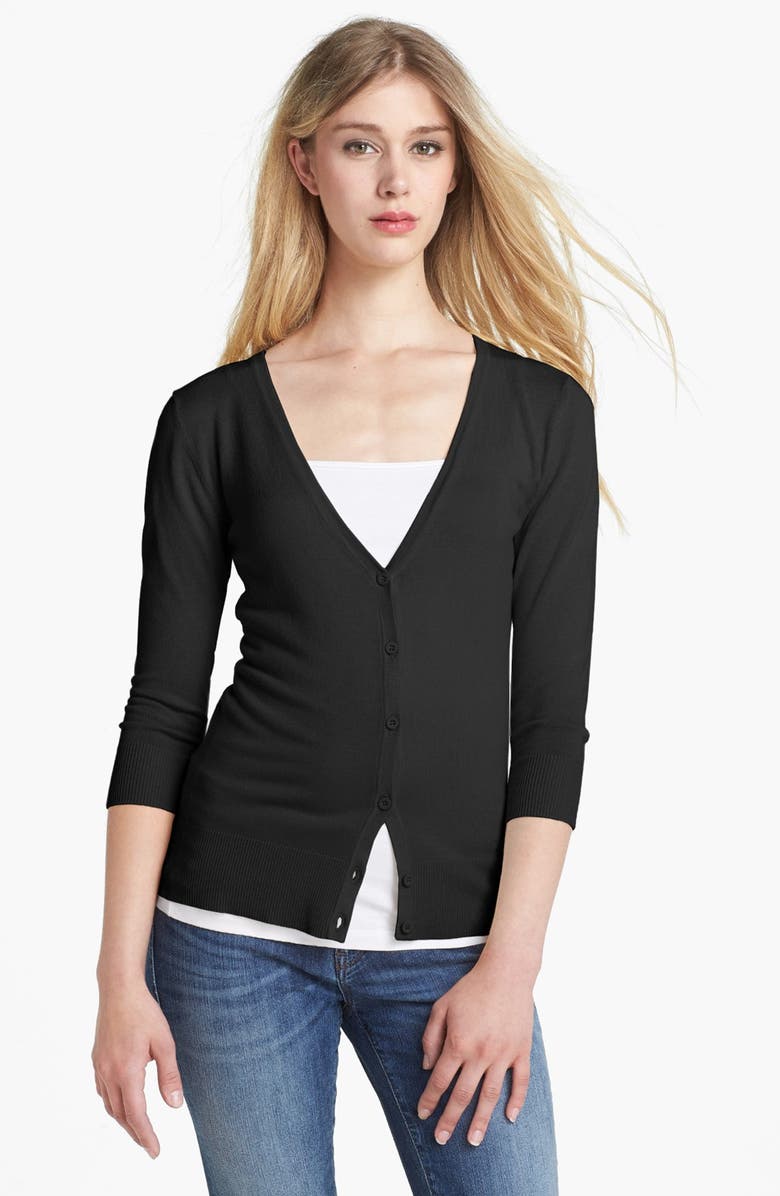 14th & Union V-Neck Cardigan, Main, color, 