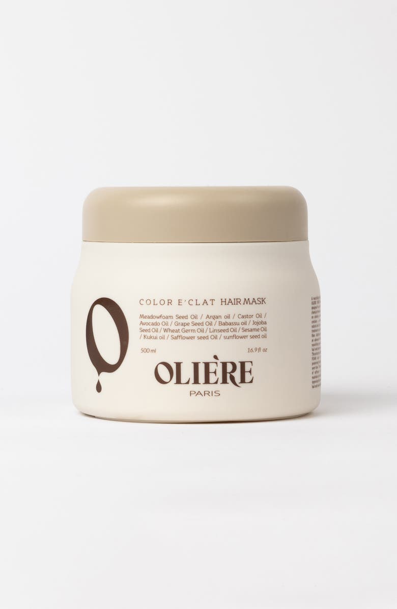 Oliere Paris COLOR E'CLAT Hair Mask, Main, color, White
