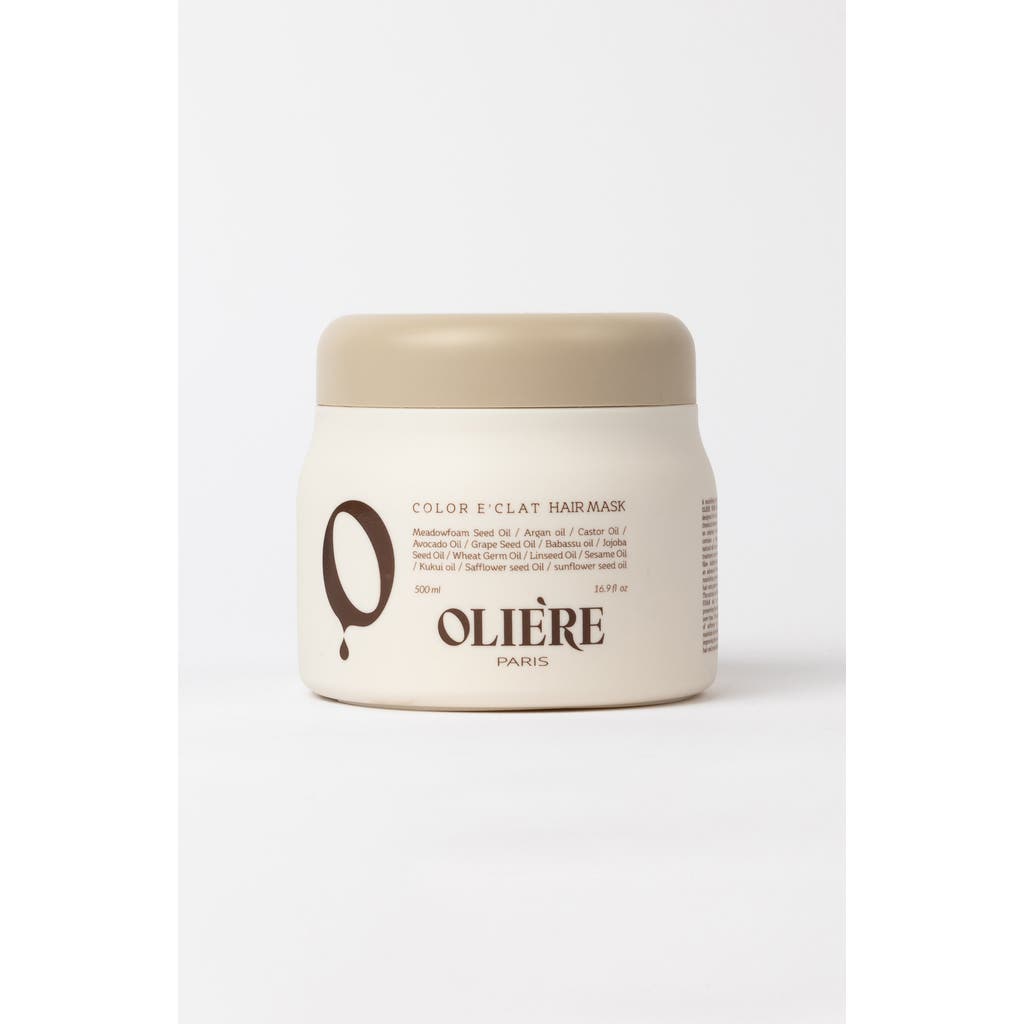 Oliere Paris Color E'clat Hair Mask In White