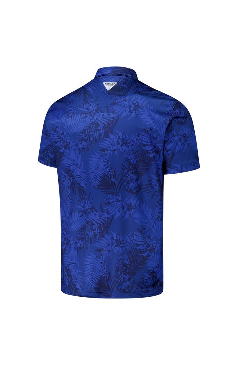 Columbia Men's Columbia Royal Florida Gators PFG Super Terminal Tackle<sup>™</sup> Omni-Shade<sup>™</sup> Bangalows Polo, Alternate, color, Royal