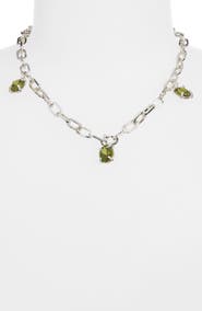 SHANA CAVE Flower Station Necklace