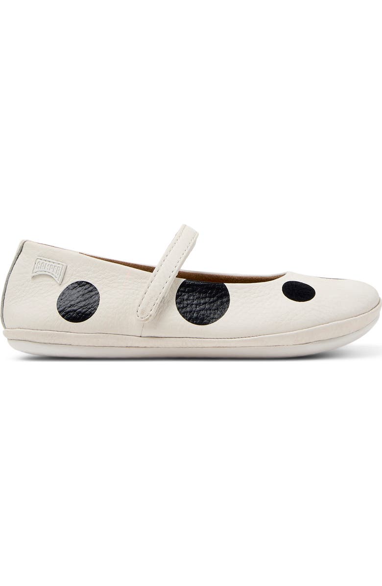 Camper Kids' Right Twins Mismatch Mary Jane Flat, Alternate, color, White Multi