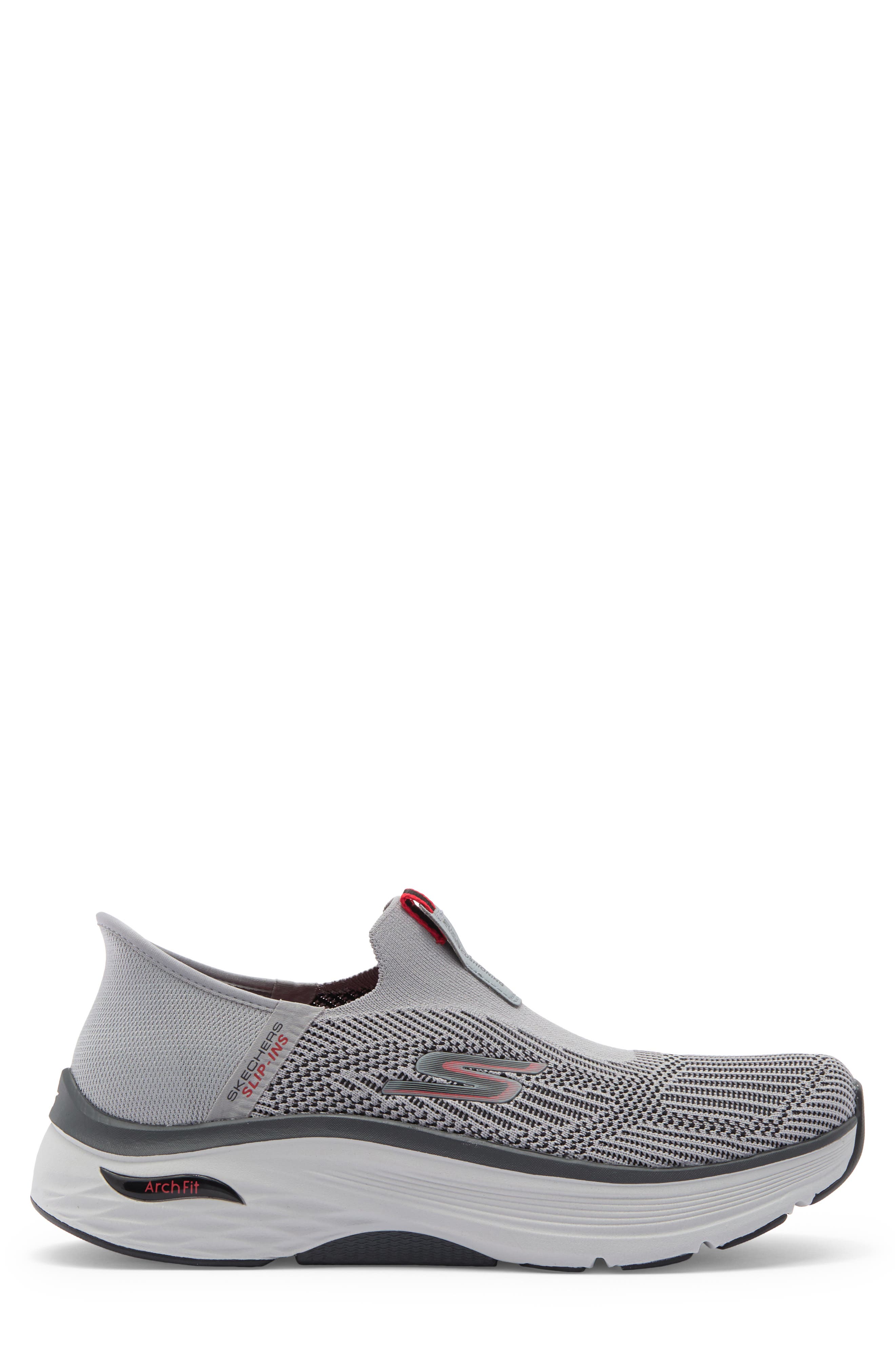 SKECHERS Max Cushion Slip-Ins Sneaker, Alternate, color, Gray