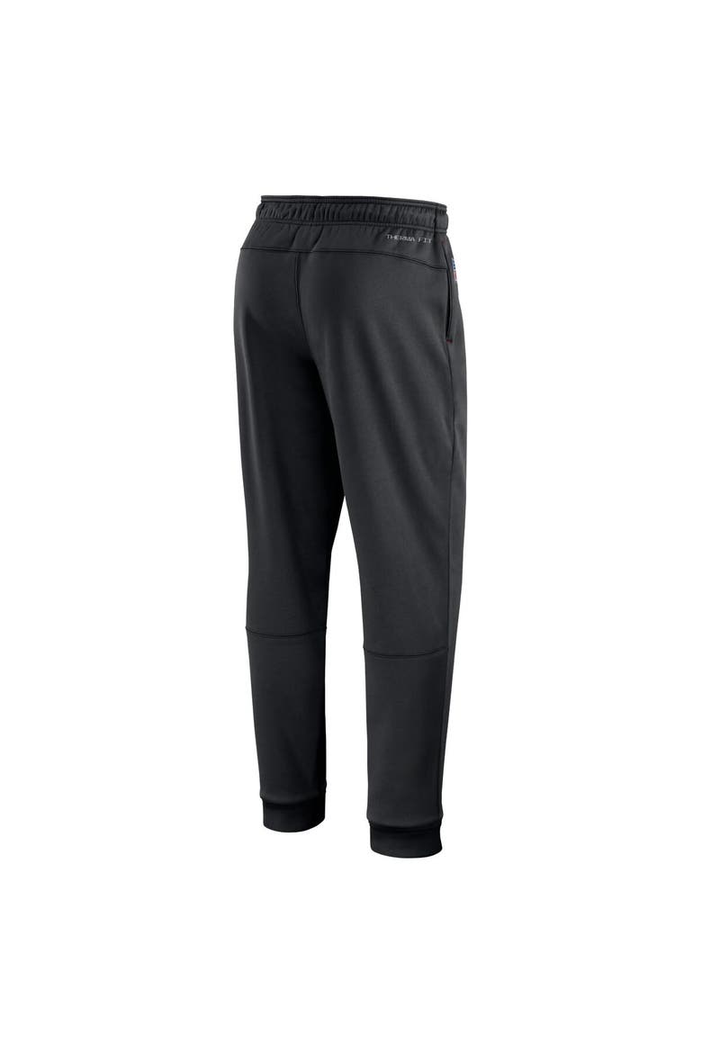 Men's Nike Black San Francisco 49ers Sideline Logo Performance Pants, Alternate, color, Black