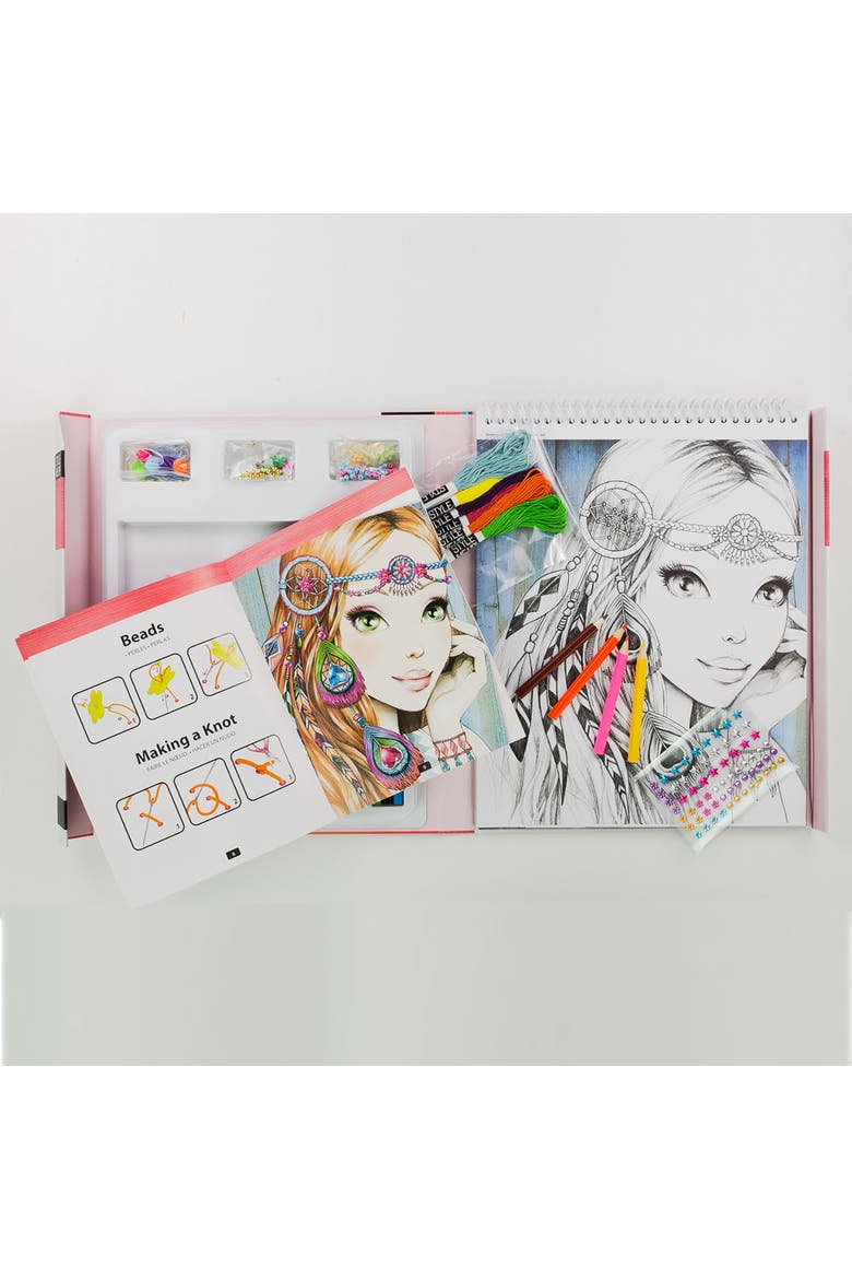 Color & Stitch Craft Activity Kit, Alternate, color, Multicolored