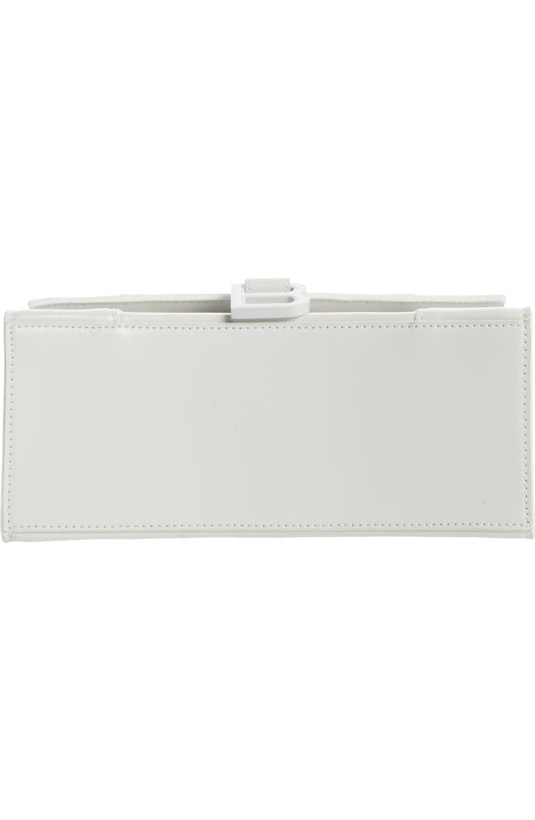Balenciaga Hourglass Leather Top Handle Bag, Alternate, color,