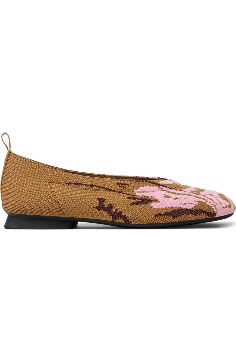 Camper Casi Myra Knit Flat, Alternate, color, Multi Brown