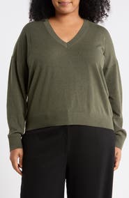 NORDSTROM RACK V-Neck Pullover Sweater