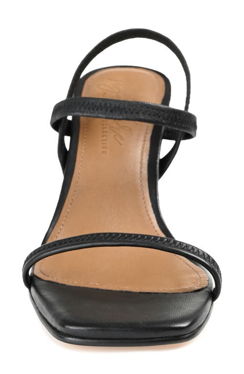 Journee Signature Lenonn Sandal In Black