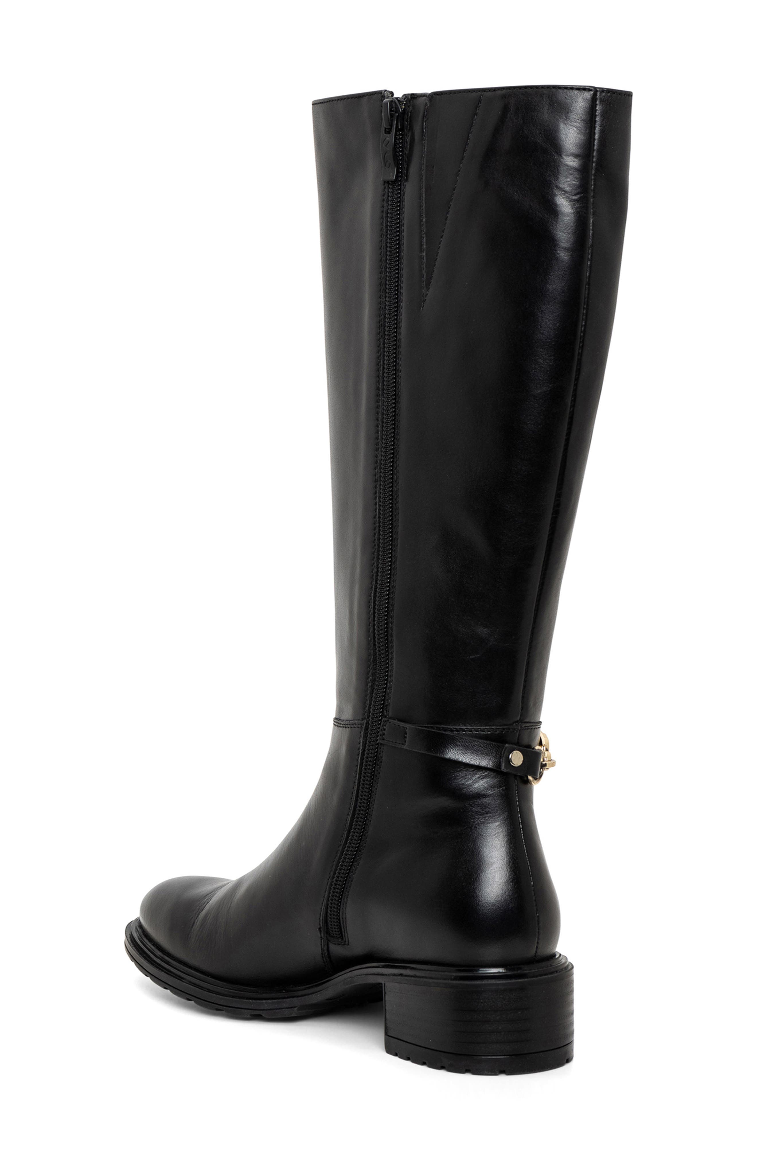 ara Plumeria Knee High Boot, Alternate, color, Black