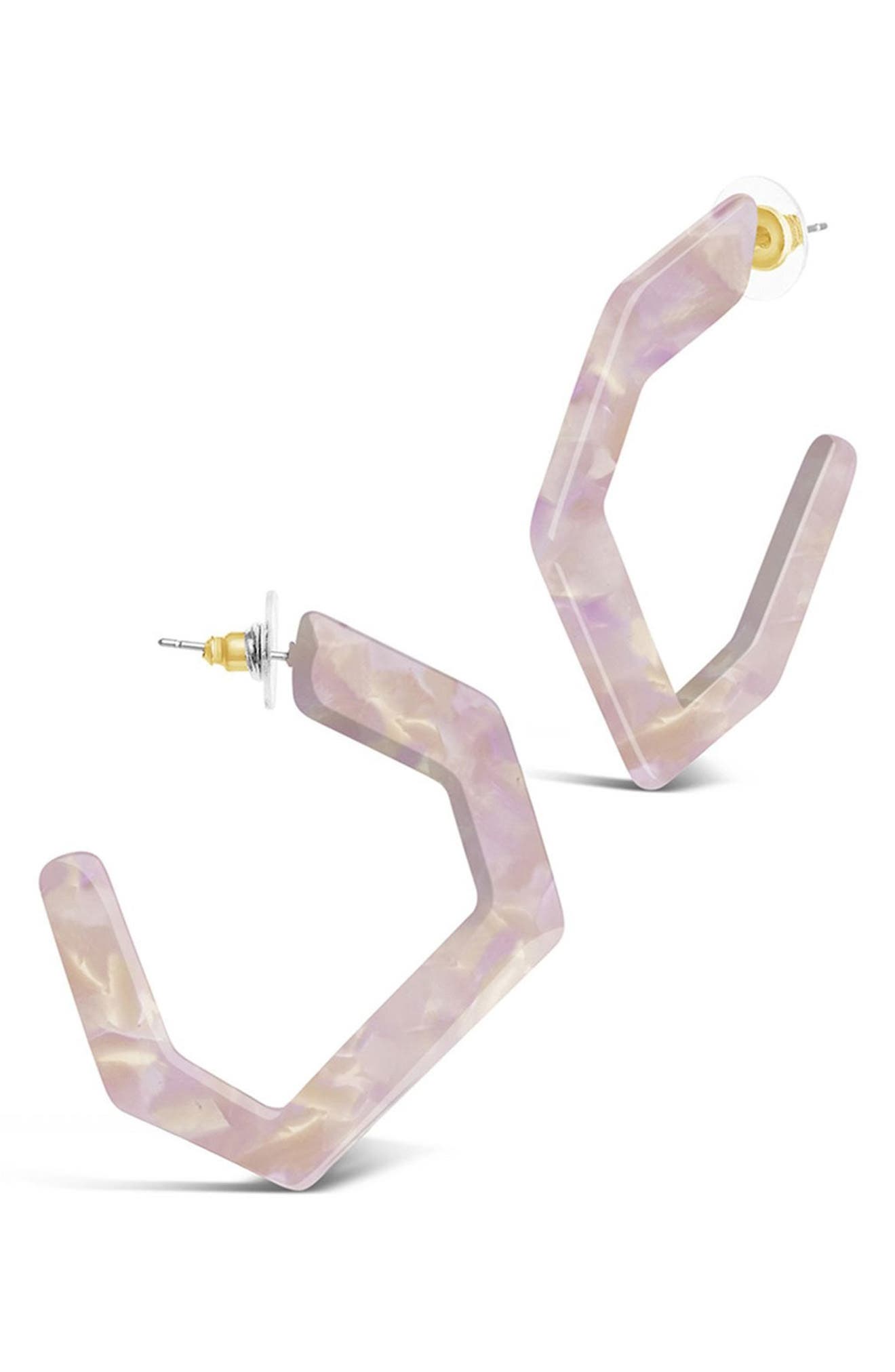 Open Geometric Hoop Earrings