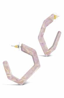 Open Geometric Hoop Earrings