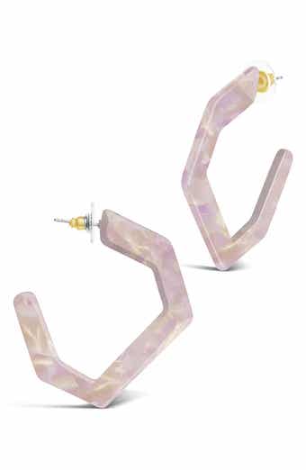 Open Geometric Hoop Earrings