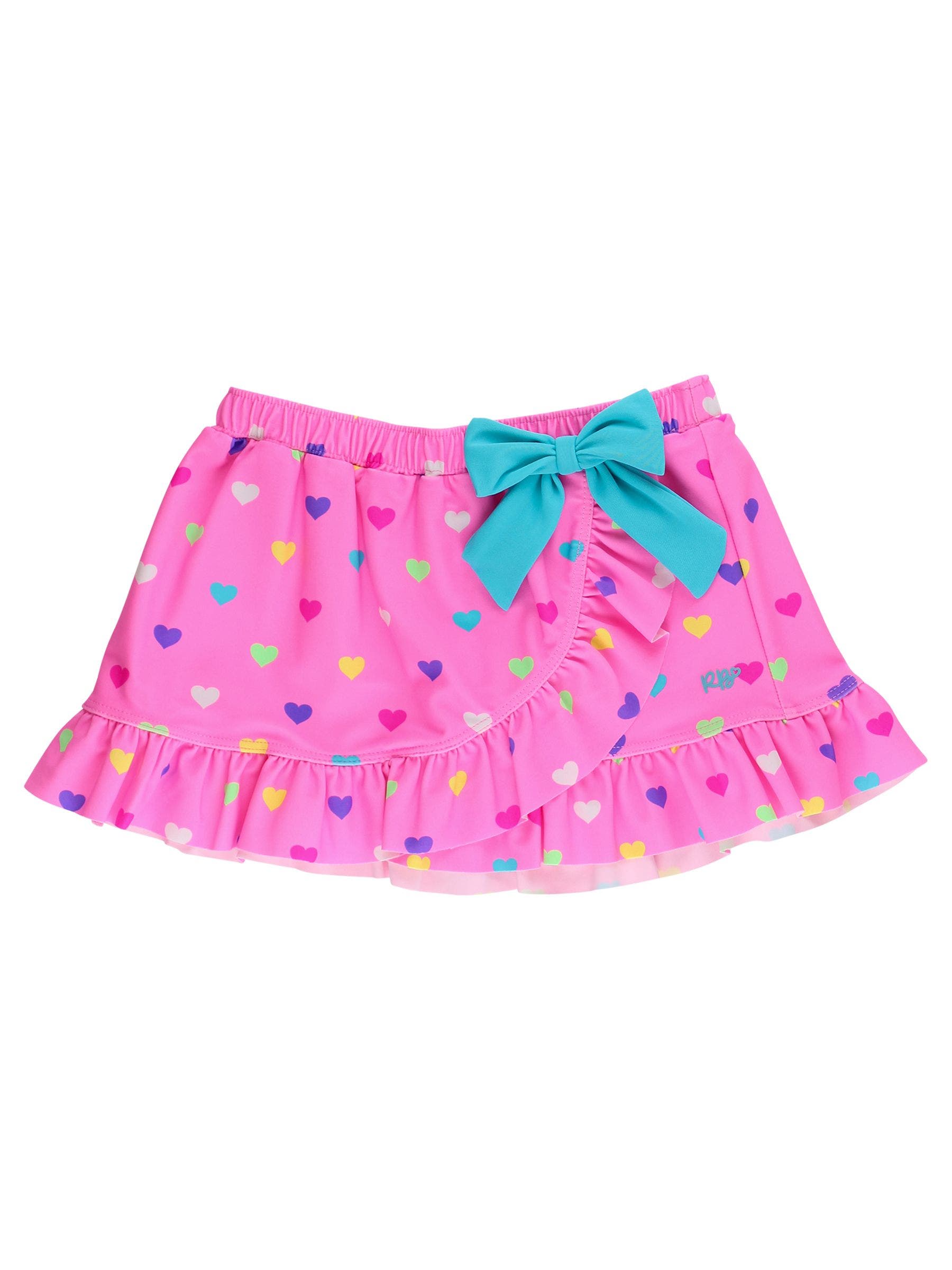 Neon Pink Colorful Hearts