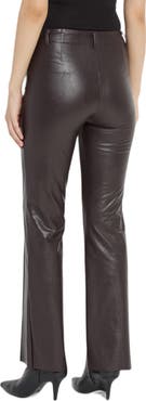 Lysse Ellie High Waist Straight Leg Faux Leather Pants