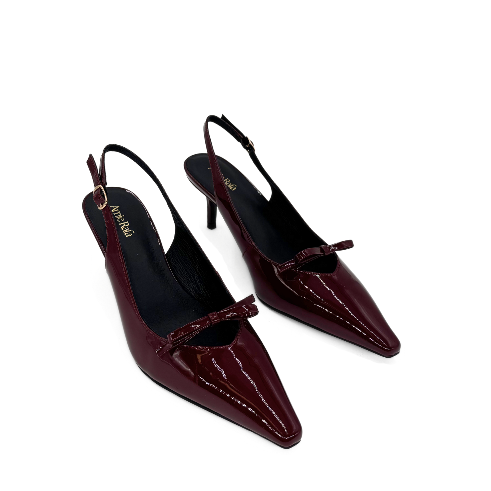 Georgia Pointy Toe Bow Heels - image 4