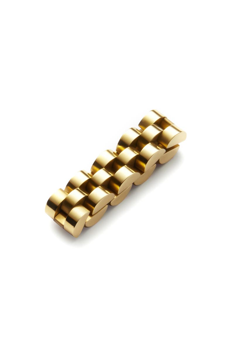 Parker Watchband Ring, Alternate, color, GOLD