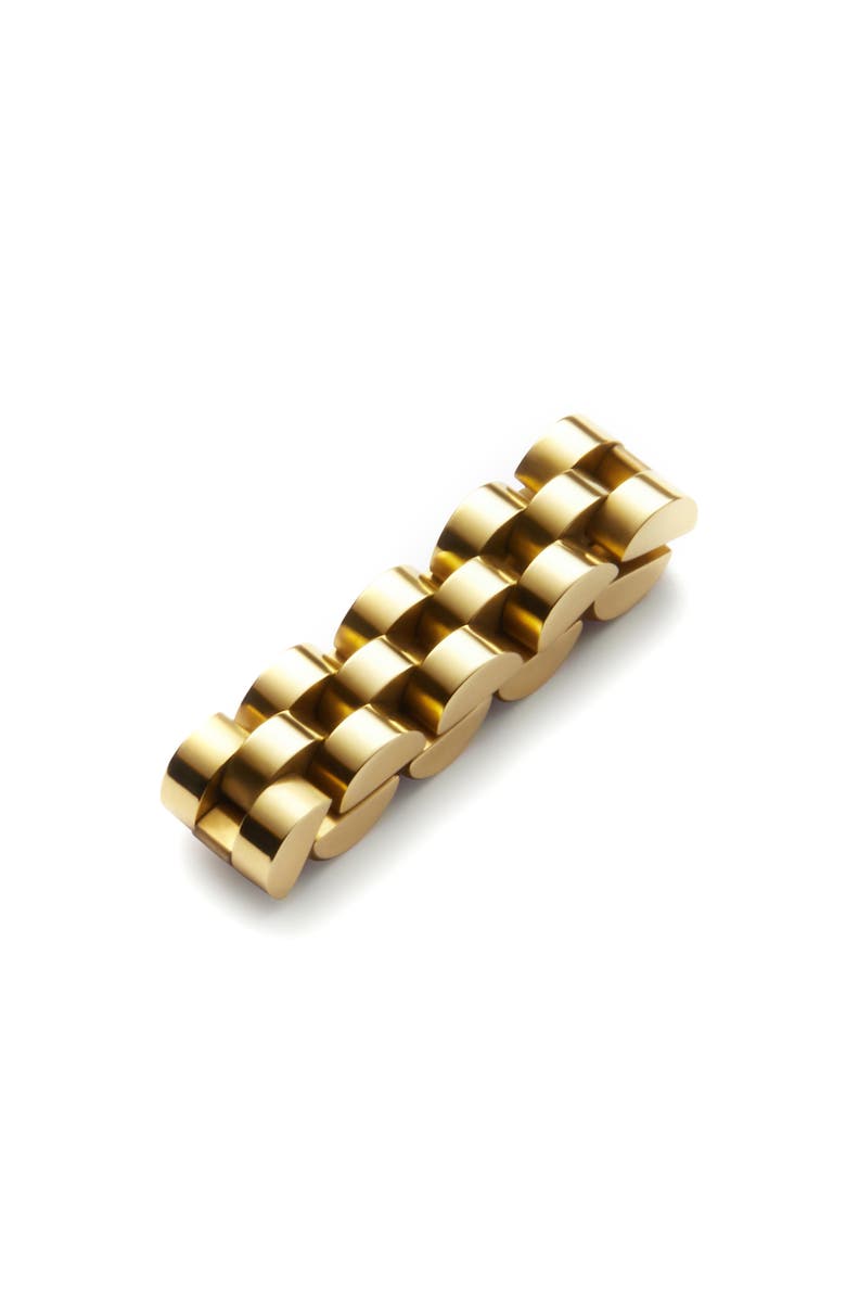 Ana Luisa Parker Watchband Ring, Alternate, color, Gold