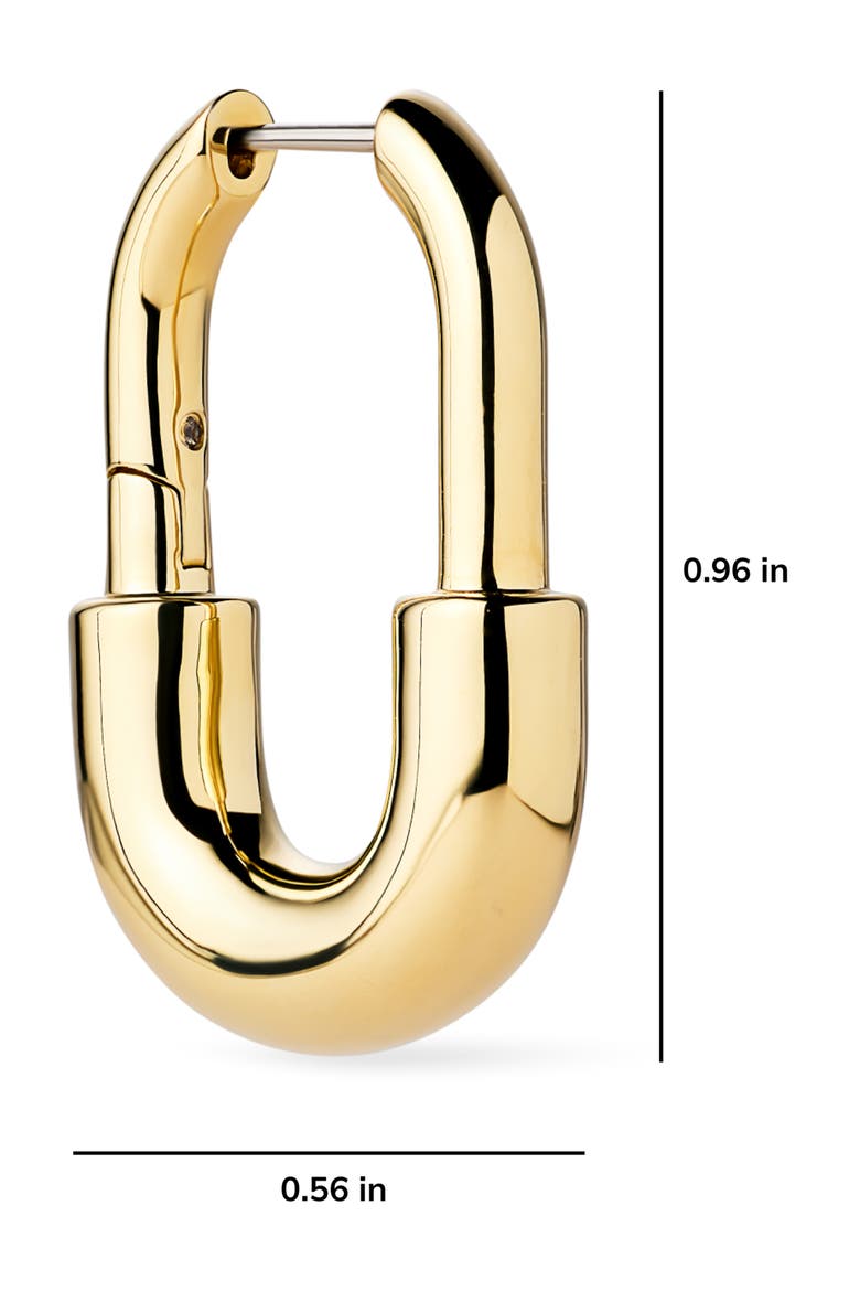 Brynley Hoop Earrings, Alternate, color, GOLD