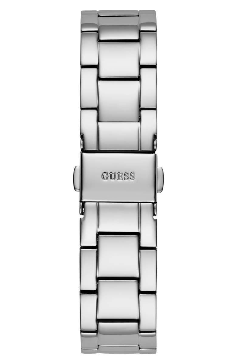 GUESS Crystal Pavé Bracelet Watch, 36mm, Alternate, color,