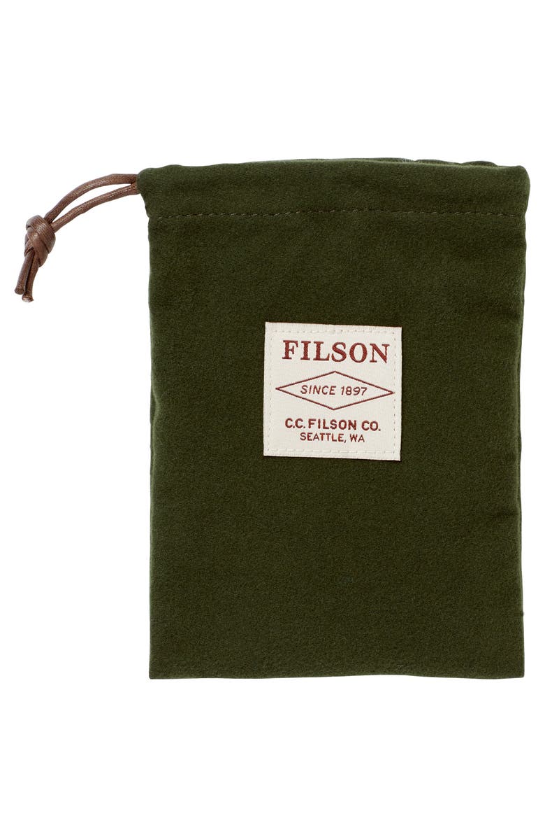 Filson e Outfitter Leather & Canvas Bifold Wallet, Alternate, color,