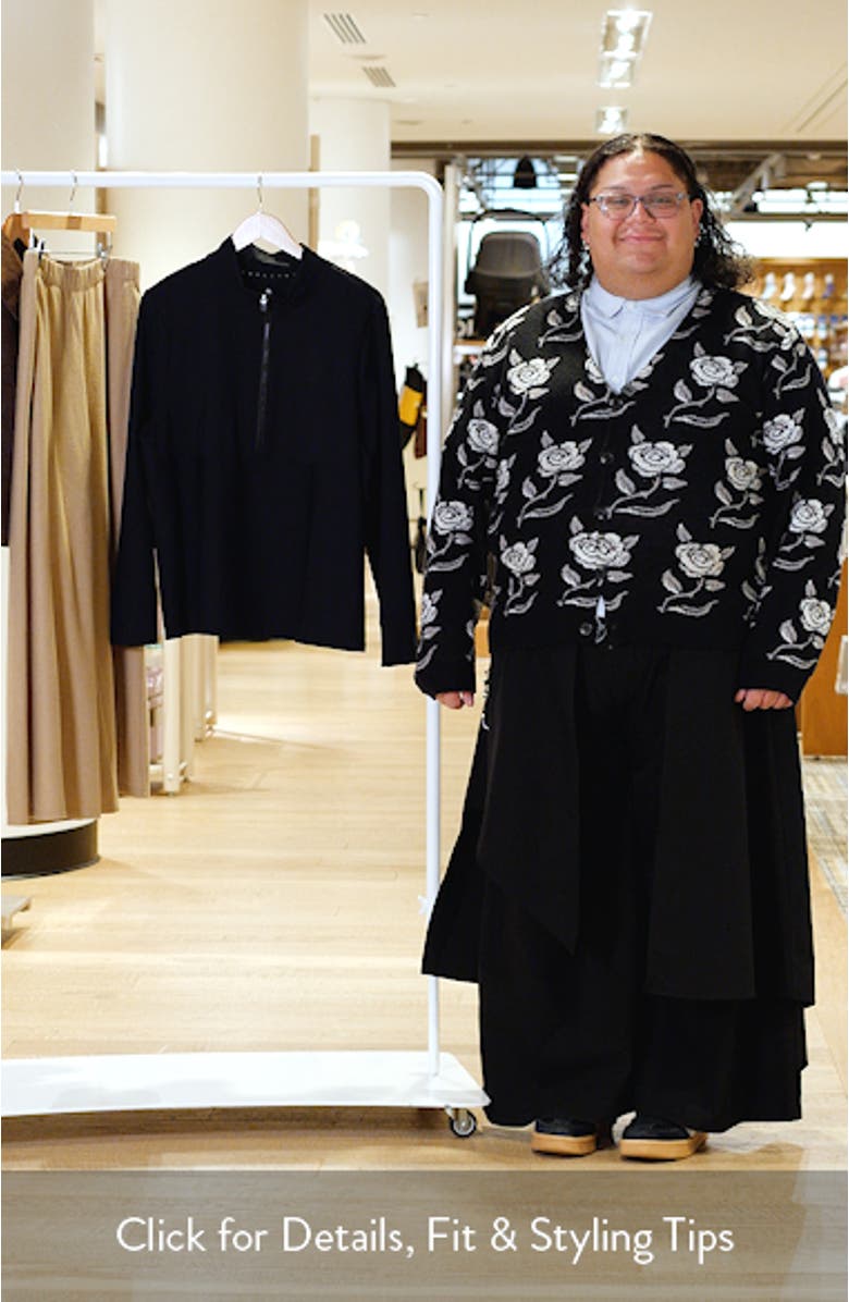 Abby Rib Half Zip Top, sales video thumbnail