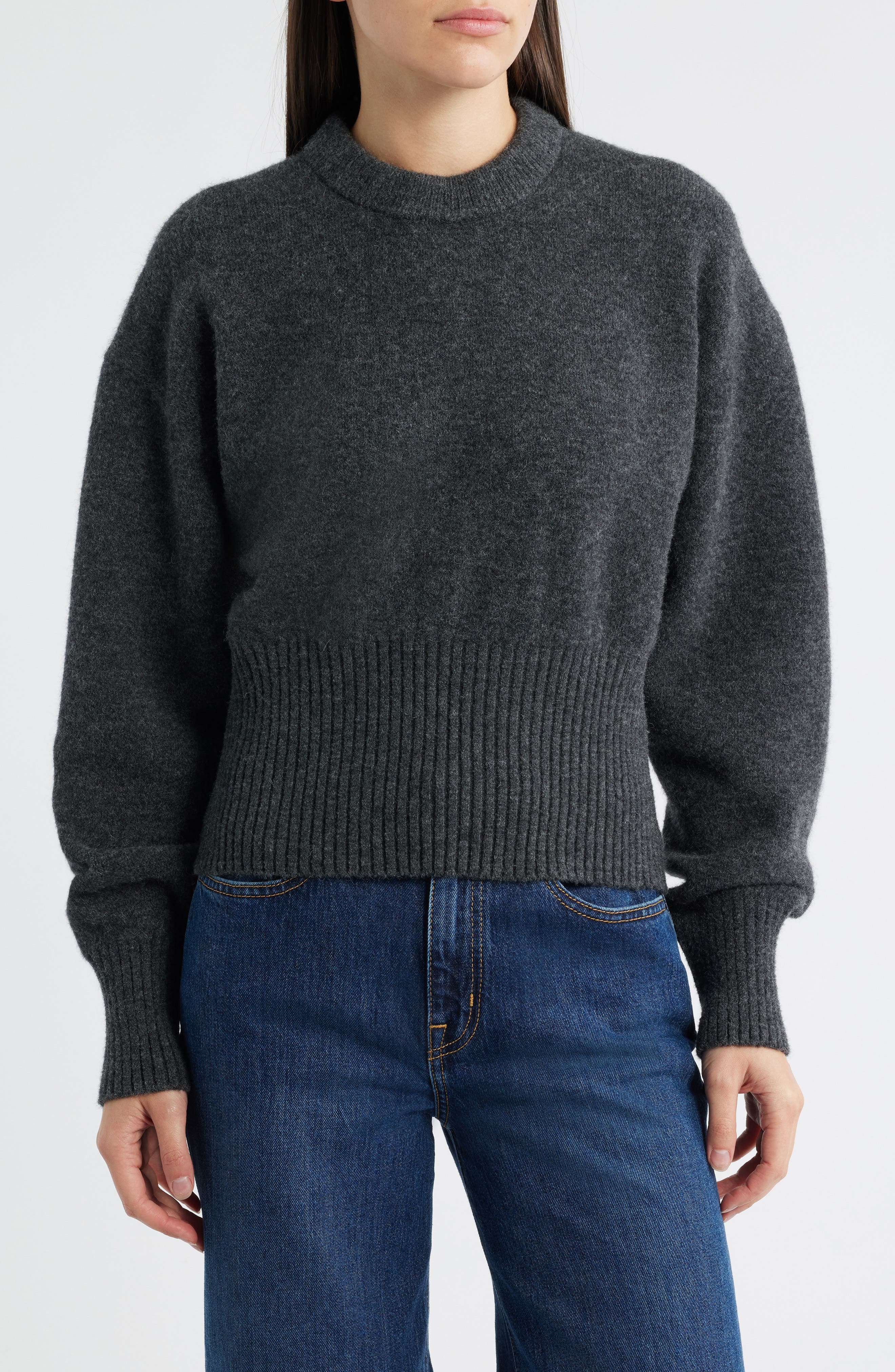 Randi Boiled Wool Blend Sweater