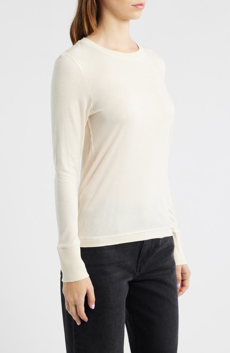 COS Pontus Long Sleeve T-Shirt, Alternate, color, White Dusty Light
