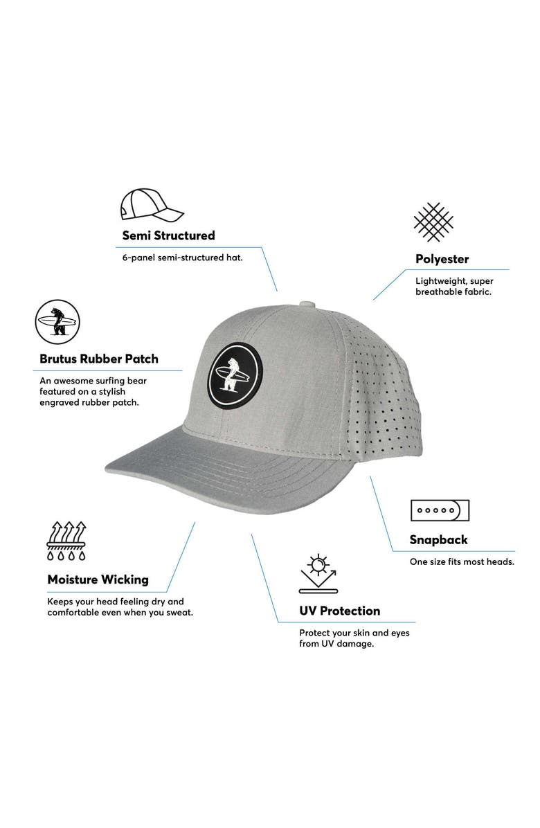 Everyday California Diego Performance Snapback Hat, Alternate, color, 