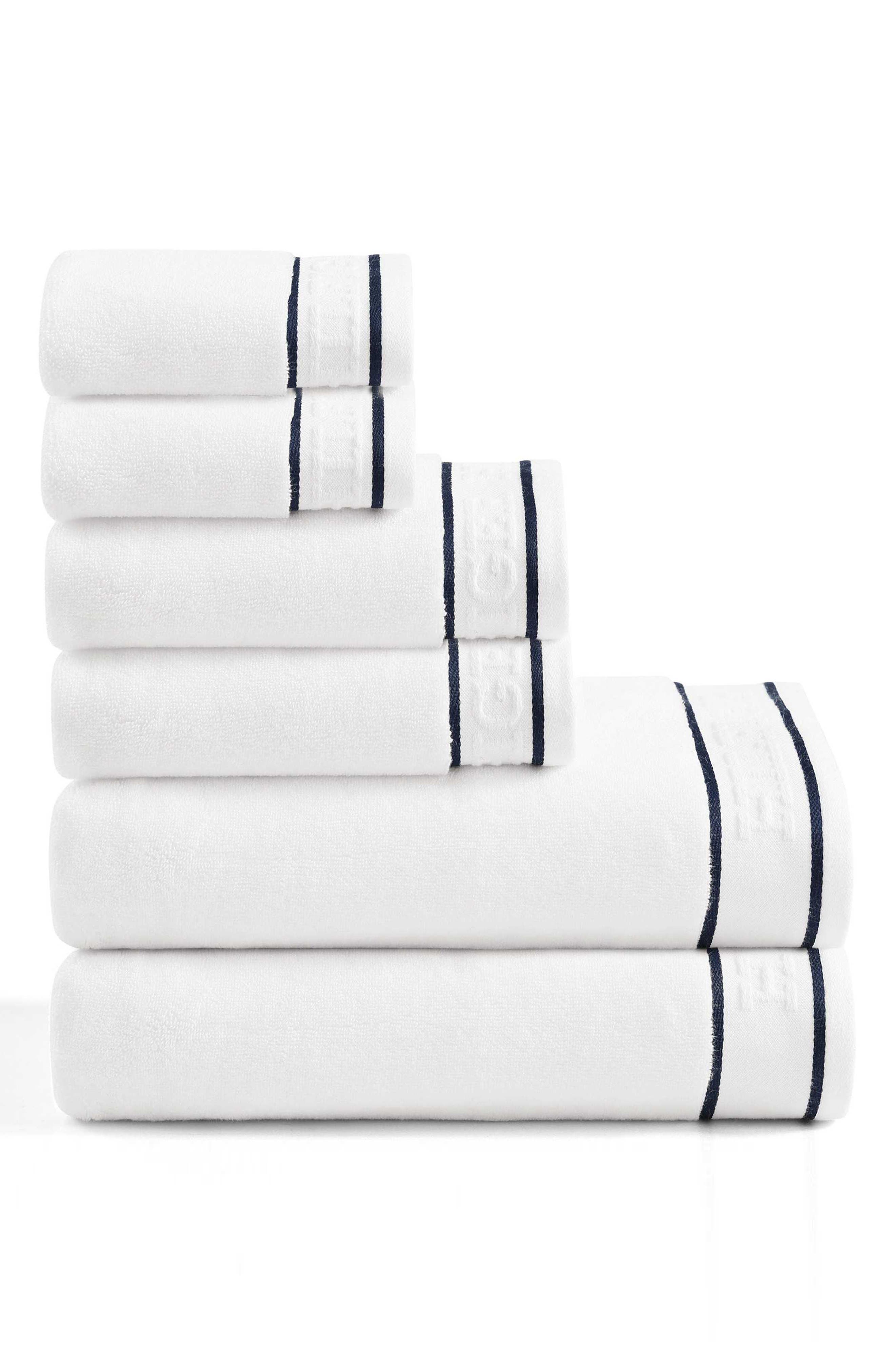 Tommy Hilfiger The Legacy Terry 6-Piece Towel Set