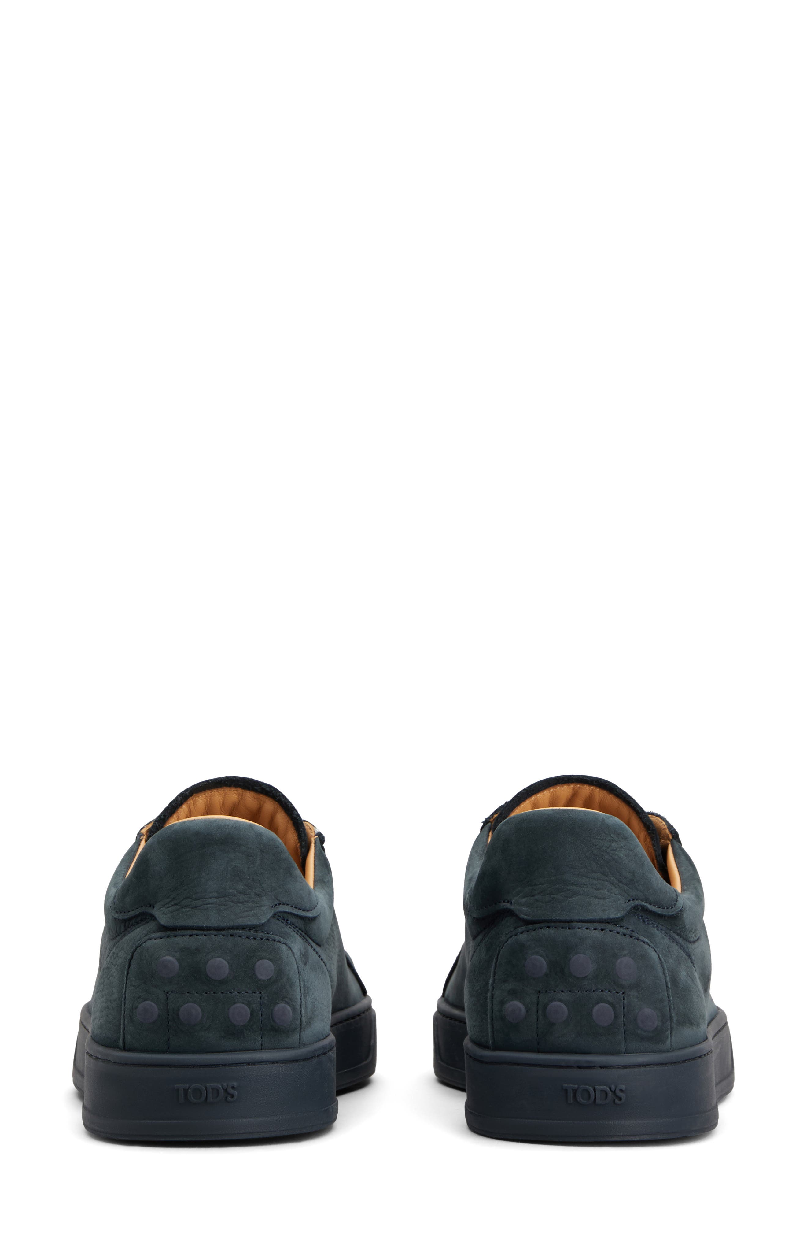 Tod's Cassetta Low Top Sneaker, Alternate, color, Blu Denim Scuro